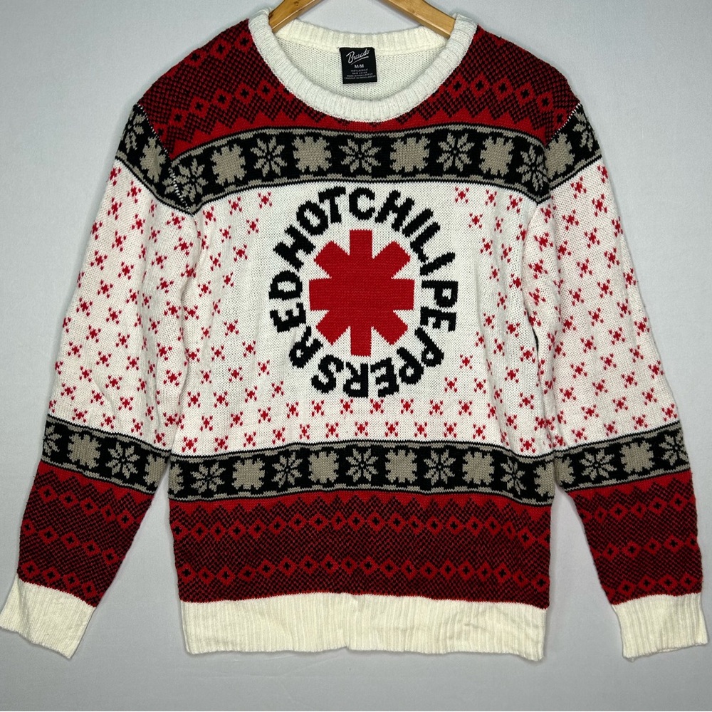 Red Hot Chili Peppers Ugly Christmas Sweater